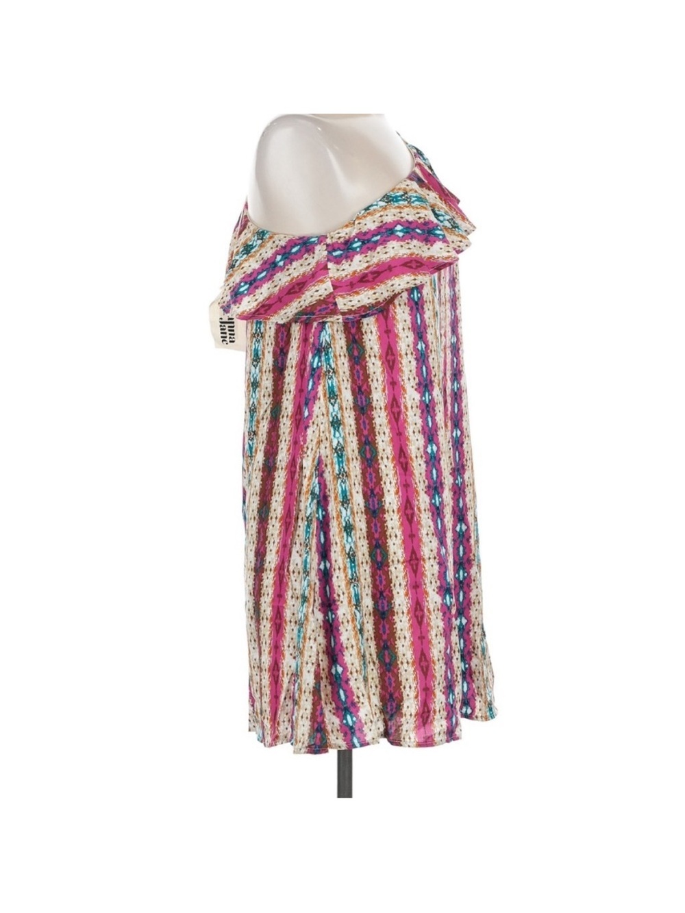 Savanna Jane Amarillo By Morning Wester Boho One Shoulder Dress Women’s Medium - Picture 4 of 7